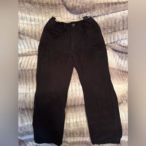 Gap size 8 slim, black pants